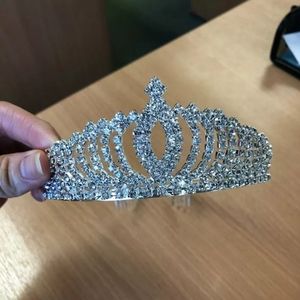 Lovely Crystal Tiara Wedding Bridal Headband Crown
